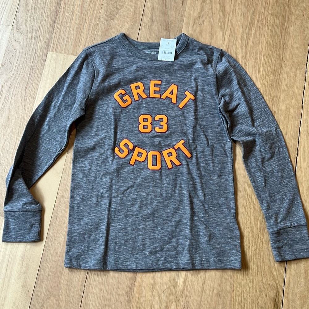 NWT JCrew Crewcuts boys Great Sport shirt M